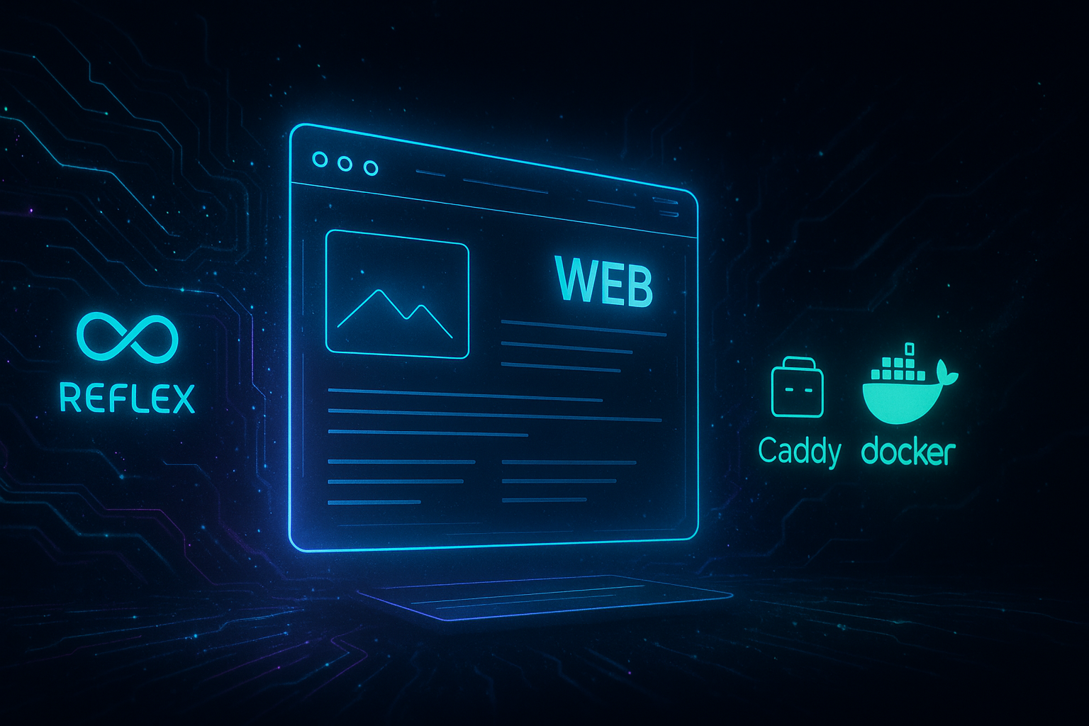 Deploying Reflex Front-End with Caddy in Docker